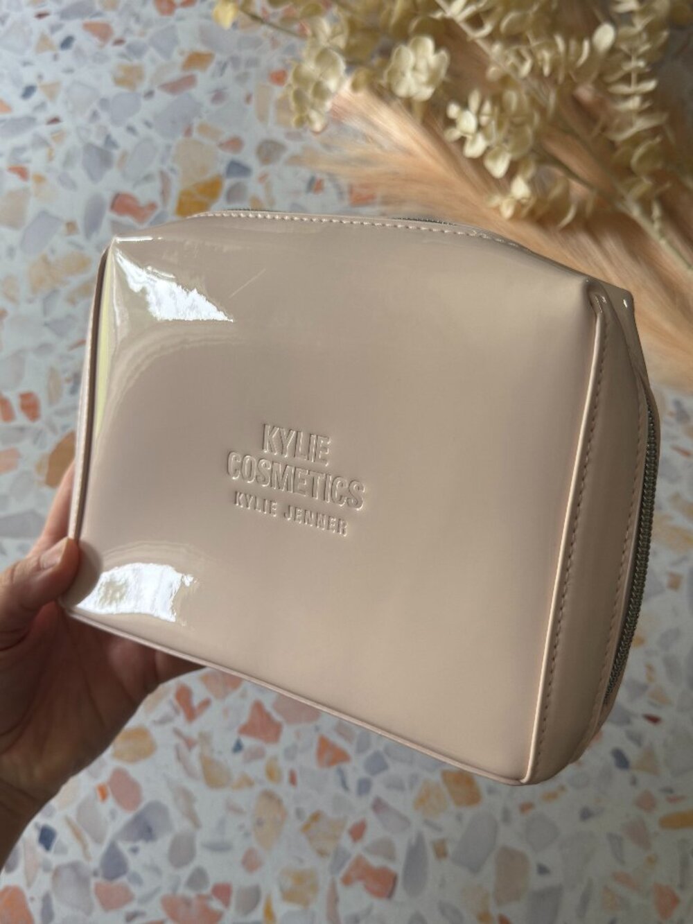 NWT | Kylie Cosmetics | Makeup Pouch | Blush Pink Patent